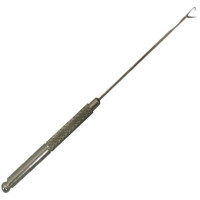 Stainless steel gated baiting needle