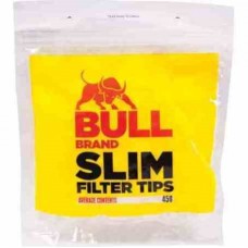 BULL BRAND SLIMLINE FILTERS YELLOW JUMBO BAG (Pack Size: 450 tips)