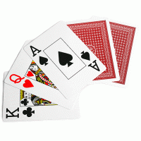 Economy Plastic Poker Playing Cards
